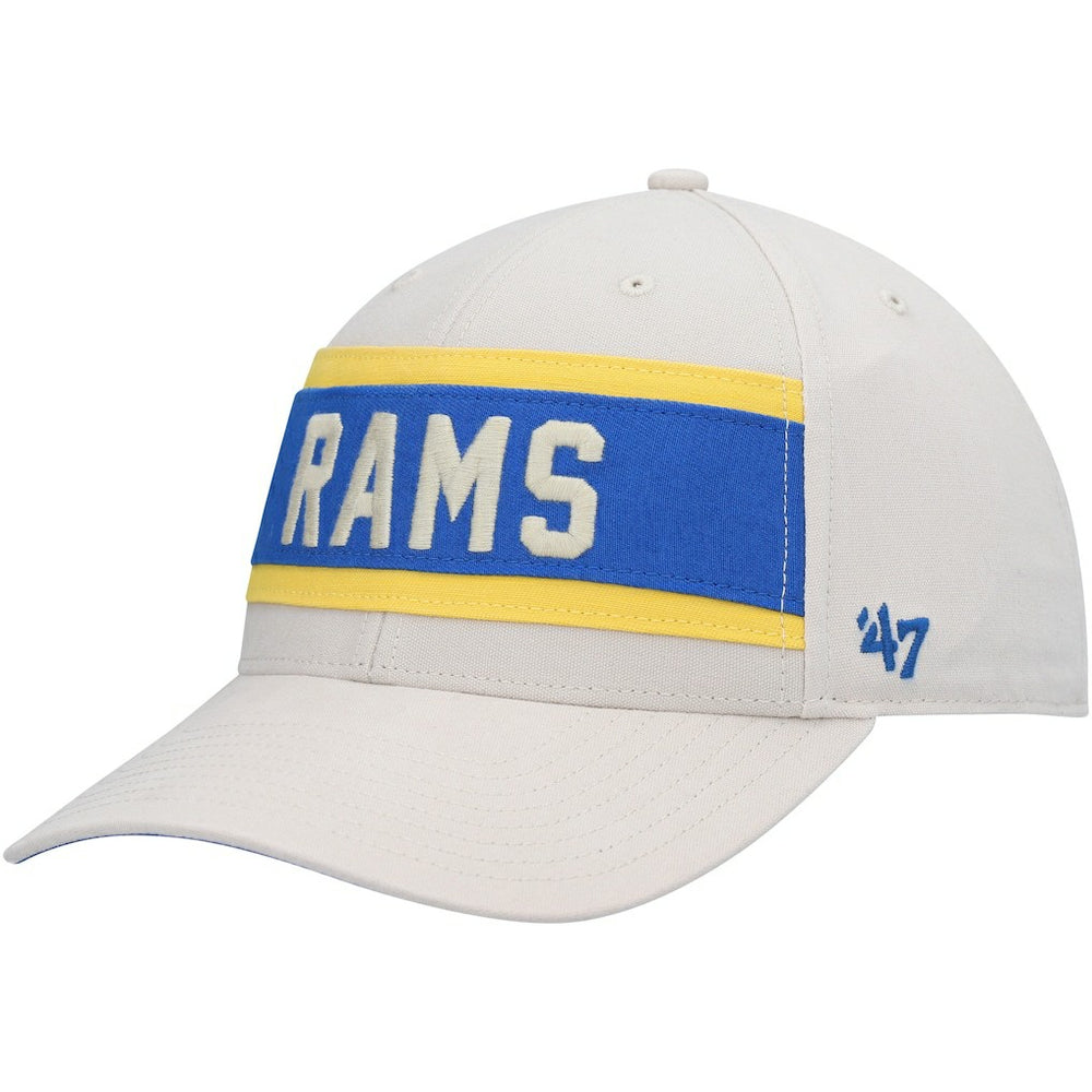 Los Angeles Rams '47 Crossroad MVP Adjustable Hat Cream - 47 brand