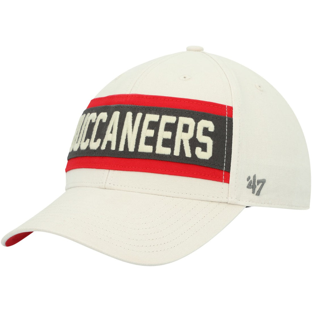 Tampa Bay Buccaneers '47 Crossroad MVP Adjustable Hat Cream - 47 brand
