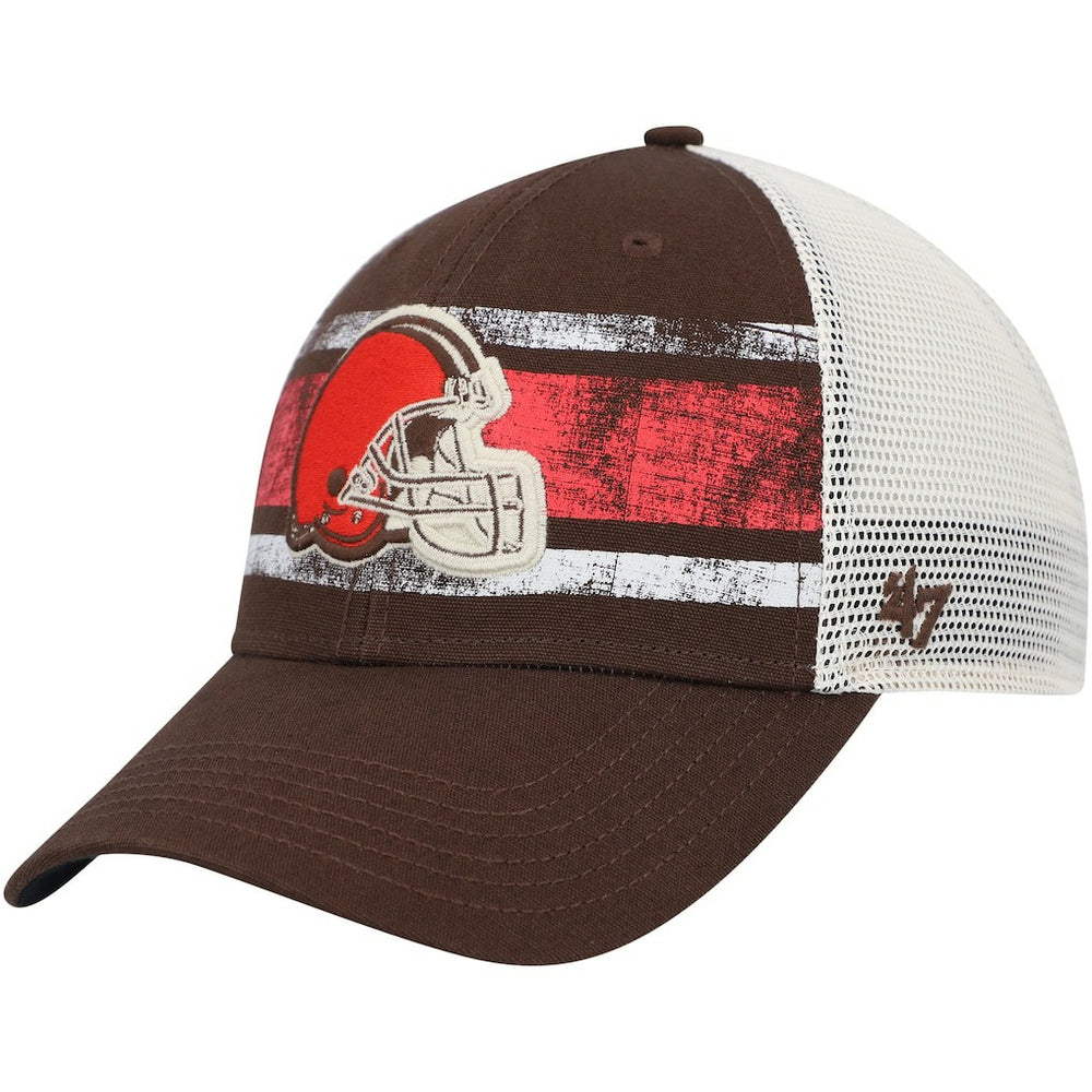 Cleveland Browns '47 Interlude MVP Trucker Snapback Hat Brown/White - 47 brand