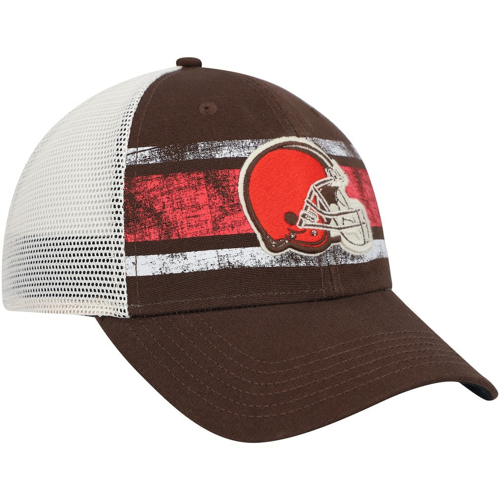 Cleveland Browns '47 Interlude MVP Trucker Snapback Hat Brown/White - 47 brand