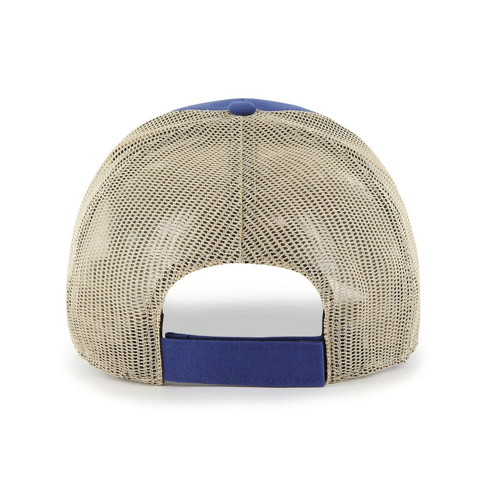 New York Giants '47 Rawhide Trucker Adjustable Hat Royal/Natural - 47 brand