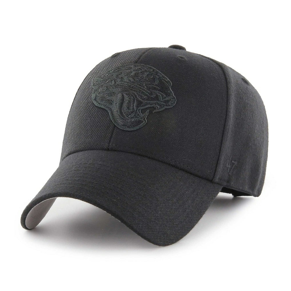Jacksonville Jaguars '47 Tonal MVP Adjustable Hat Black - 47 brand
