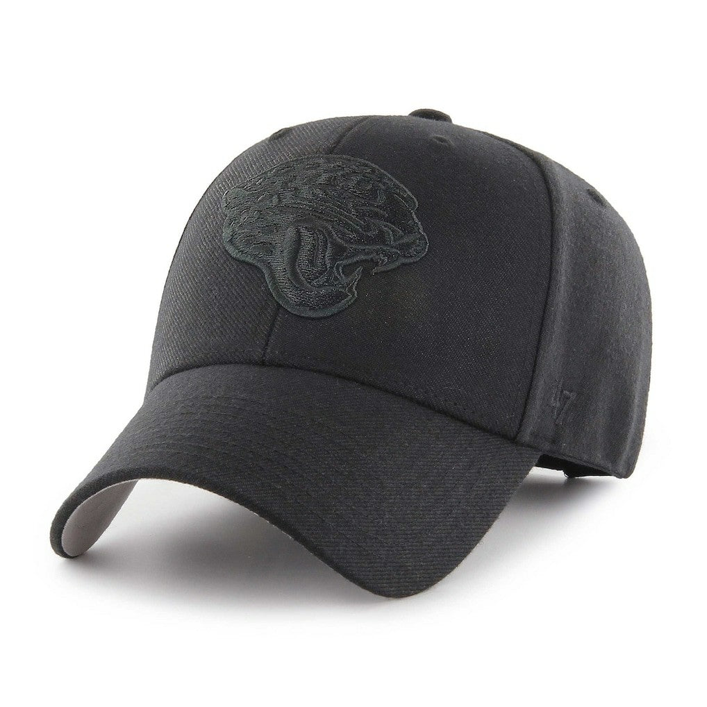 Jacksonville Jaguars '47 Tonal MVP Adjustable Hat Black - 47 brand