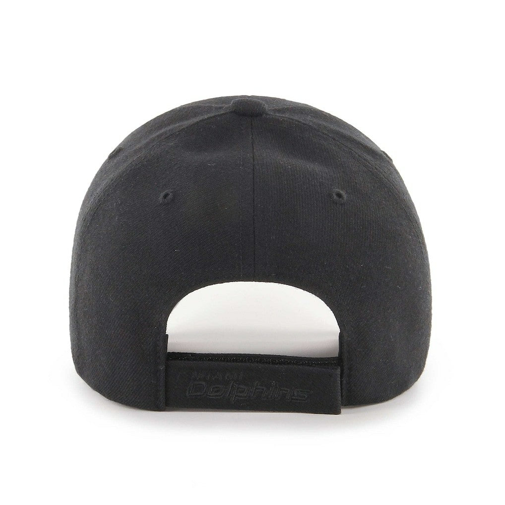 Miami Dolphins '47 Tonal MVP Adjustable Hat Black - 47 brand