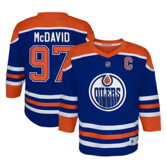 Connor McDavid Edmonton Oilers - Youth Home Replica Player Jersey Royal
