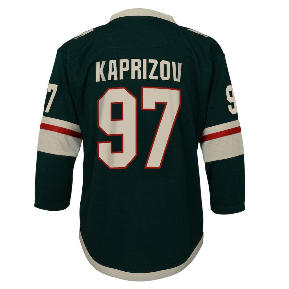 Kirill Kaprizov Minnesota Wild - Youth Home Replica Player Jersey Green