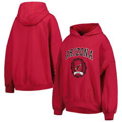 Arizona Cardinals Tommy Hilfiger Women's Becca Drop Shoulder Pullover Hoodie Cardinal - NFL