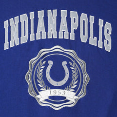 Indianapolis Colts Tommy Hilfiger Women's Becca Drop Shoulder Pullover Hoodie Royal - NFL