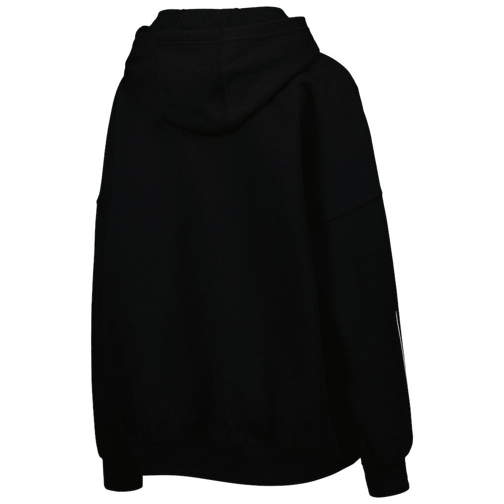 New Orleans Saints Tommy Hilfiger Women's Becca Drop Shoulder Pullover Hoodie Black - NFL