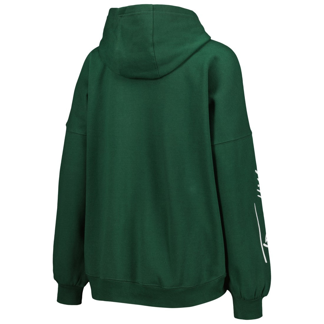 Green Bay Packers Tommy Hilfiger Women's Becca Drop Shoulder Pullover Hoodie Green - NFL