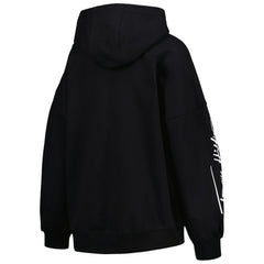 Las Vegas Raiders Tommy Hilfiger Women's Becca Drop Shoulder Pullover Hoodie Black - NFL