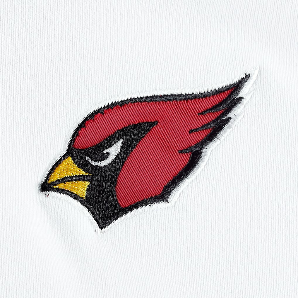 Arizona Cardinals DKNY Sport Women's Bobbi Color Blocked Pullover Hoodie White/Cardinal - NFL