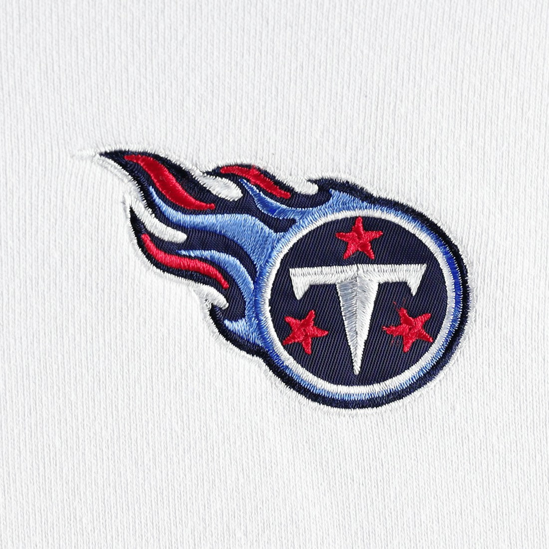 Tennessee Titans DKNY Sport Women's Bobbi Color Blocked Pullover Hoodie White/Navy - NFL