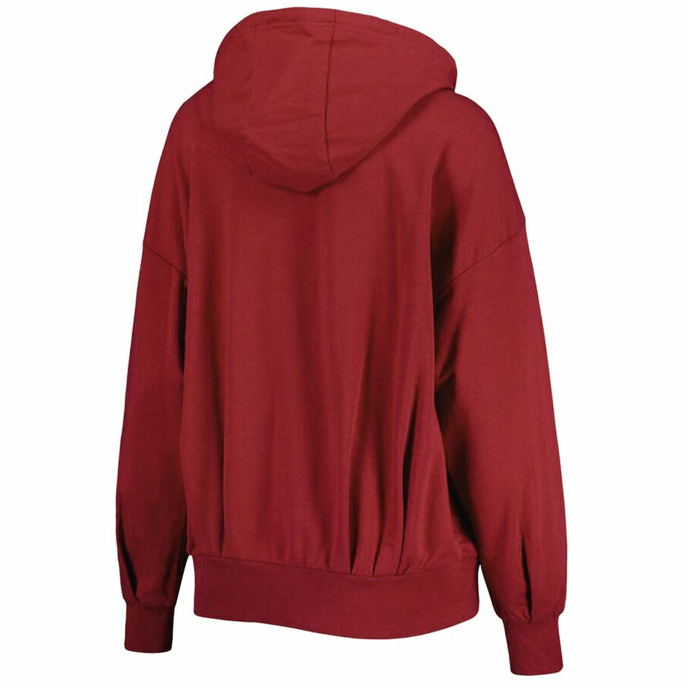 Arizona Cardinals MSX by Michael Strahan Women's Emerson Lightweight Full-Zip Hoodie Cardinal - NFL