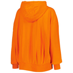 Denver Broncos MSX by Michael Strahan Women's Emerson Lightweight Full-Zip Hoodie Orange - NFL