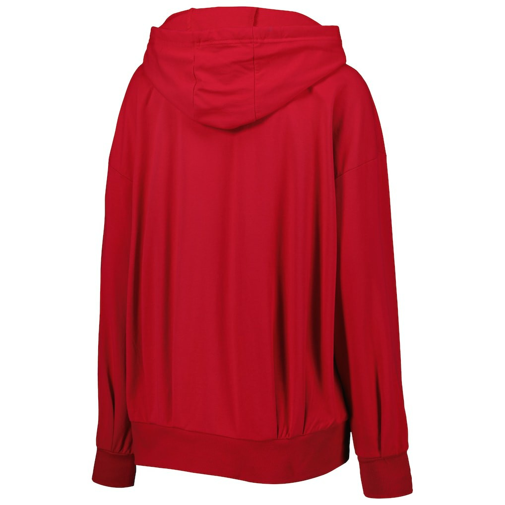 Atlanta Falcons MSX by Michael Strahan Women's Emerson Lightweight Full-Zip Hoodie Red - NFL
