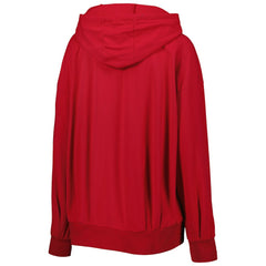 Atlanta Falcons MSX by Michael Strahan Women's Emerson Lightweight Full-Zip Hoodie Red - NFL