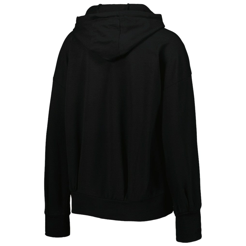 New Orleans Saints MSX by Michael Strahan Women's Emerson Lightweight Full-Zip Hoodie Black - NFL