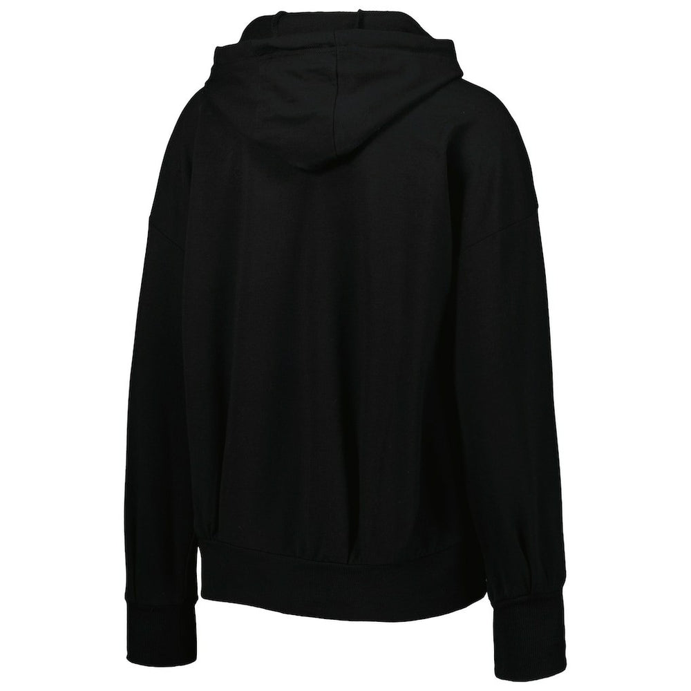 New Orleans Saints MSX by Michael Strahan Women's Emerson Lightweight Full-Zip Hoodie Black - NFL
