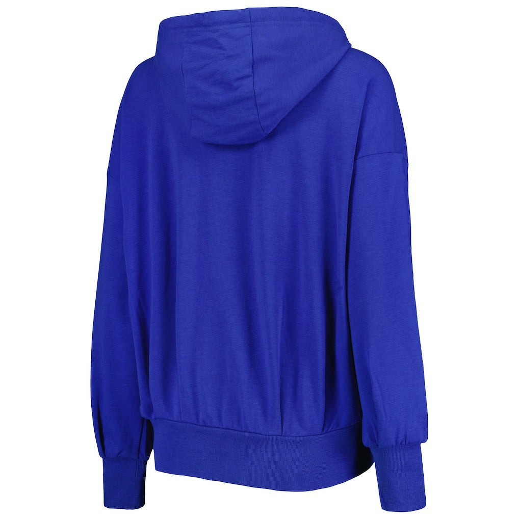 Los Angeles Rams MSX by Michael Strahan Women's Emerson Lightweight Full-Zip Hoodie Royal - NFL