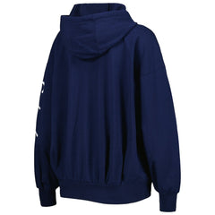 Seattle Seahawks MSX by Michael Strahan Women's Emerson Lightweight Full-Zip Hoodie College Navy - NFL