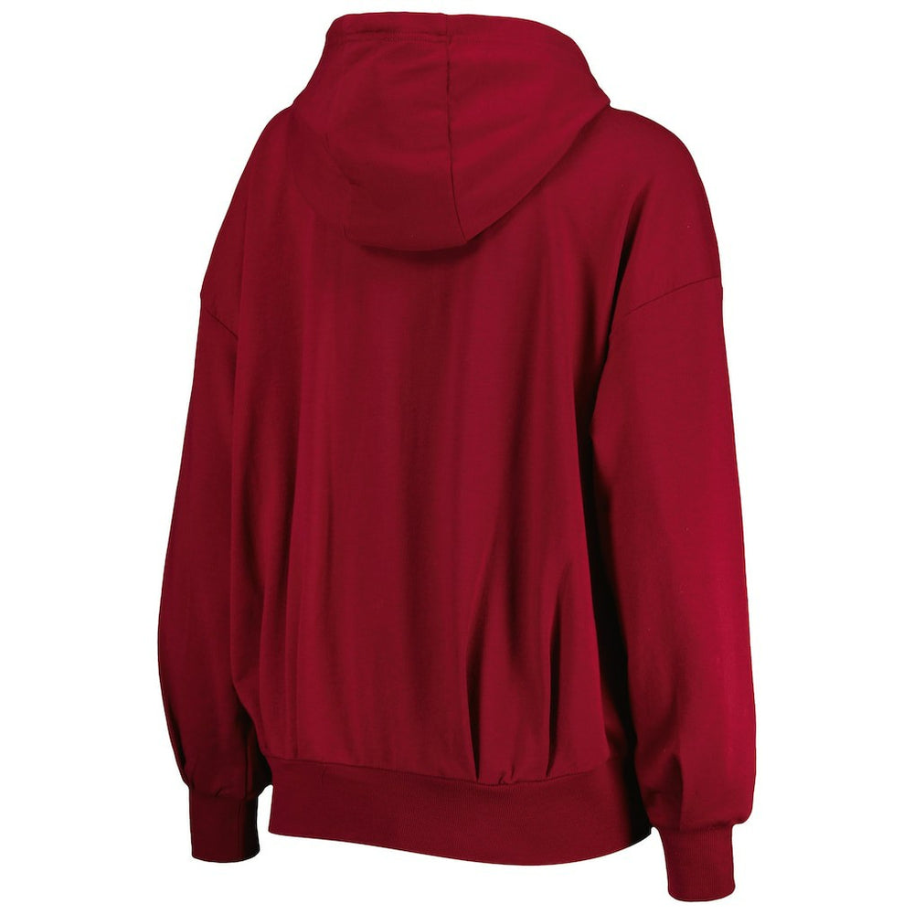 Washington Commanders MSX by Michael Strahan Women's Emerson Lightweight Full-Zip Hoodie Burgundy - NFL