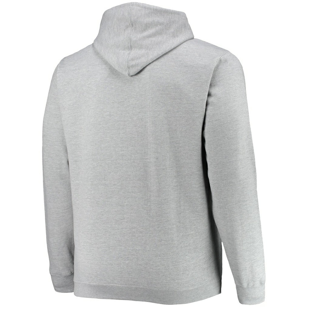 NBA - Philadelphia 76ers Big & Tall Heart & Soul Pullover Hoodie - Heathered Gray