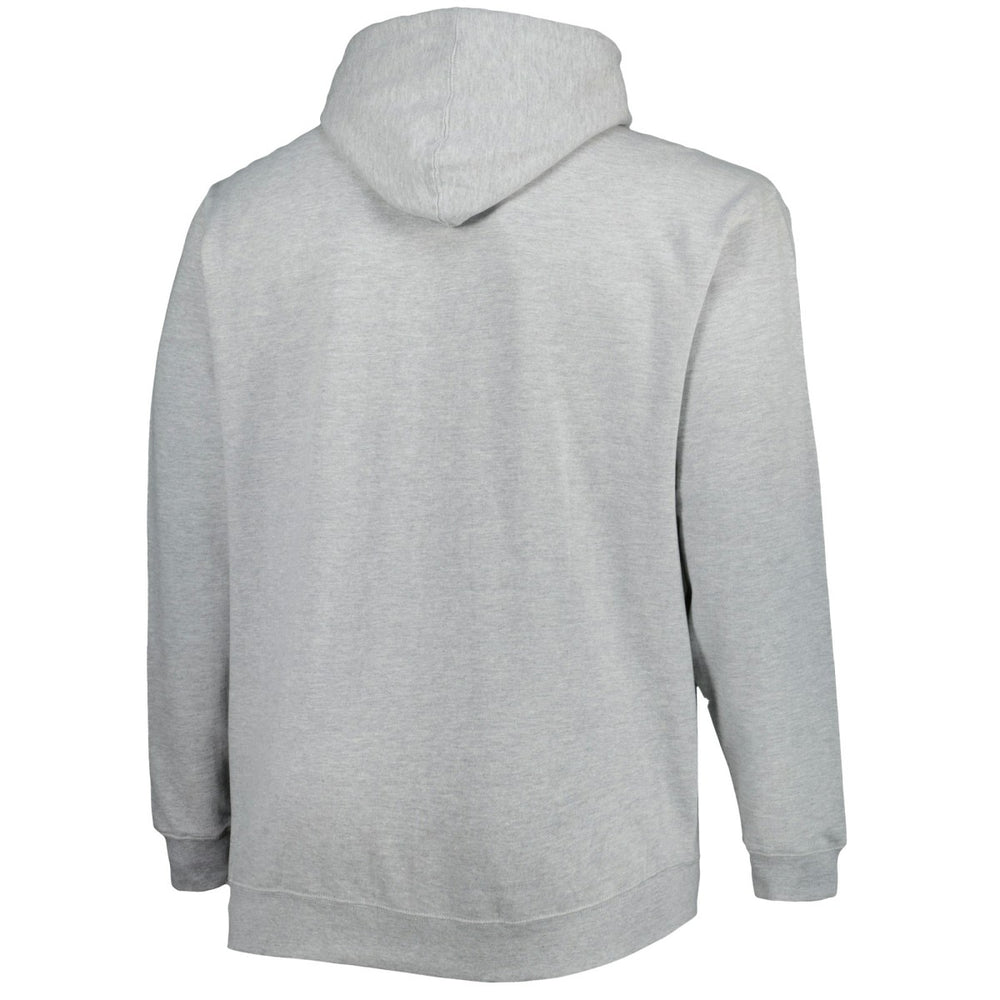 NBA - Milwaukee Bucks Big & Tall Heart & Soul Pullover Hoodie - Heathered Gray