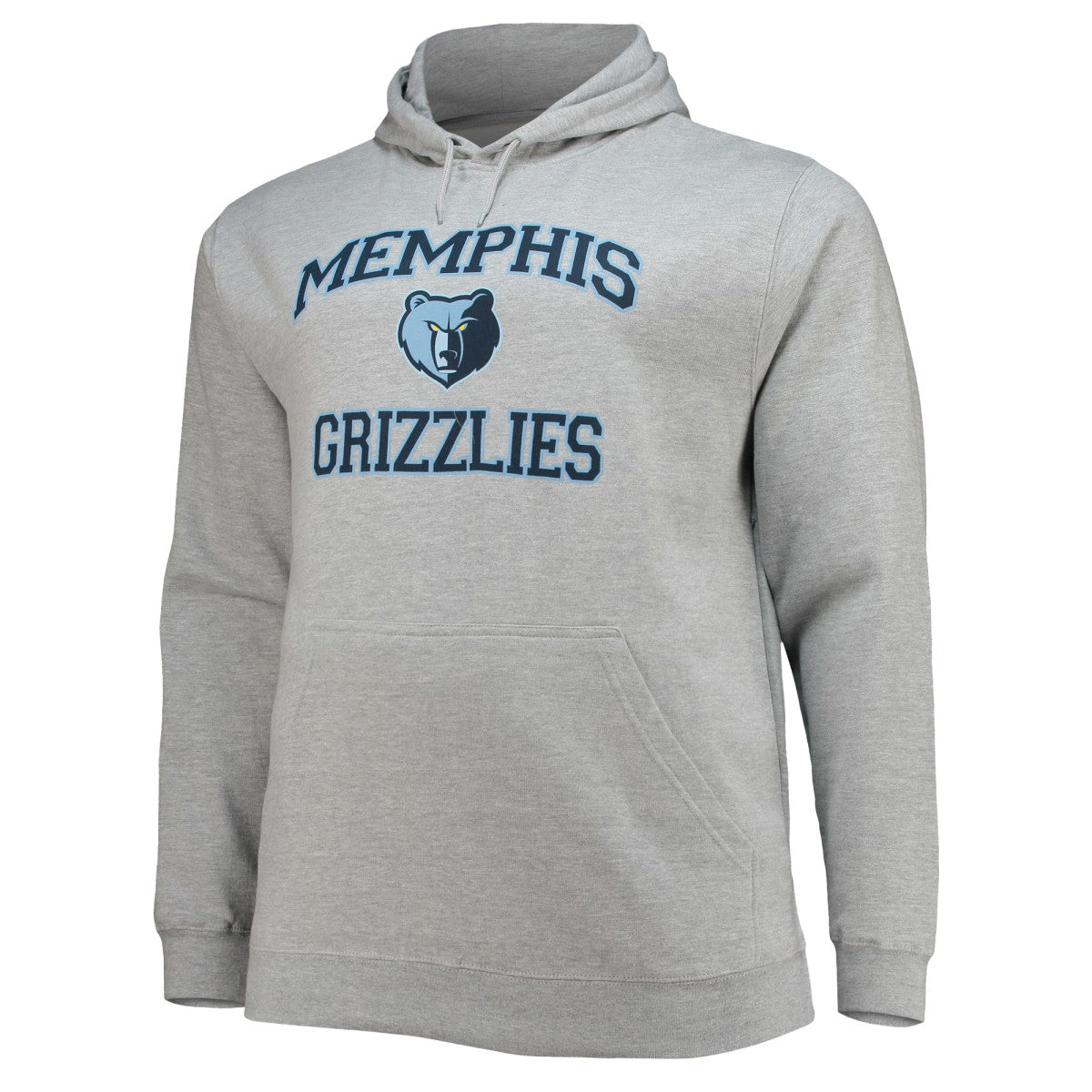 NBA - Memphis Grizzlies Big & Tall Heart & Soul Pullover Hoodie - Heathered Gray