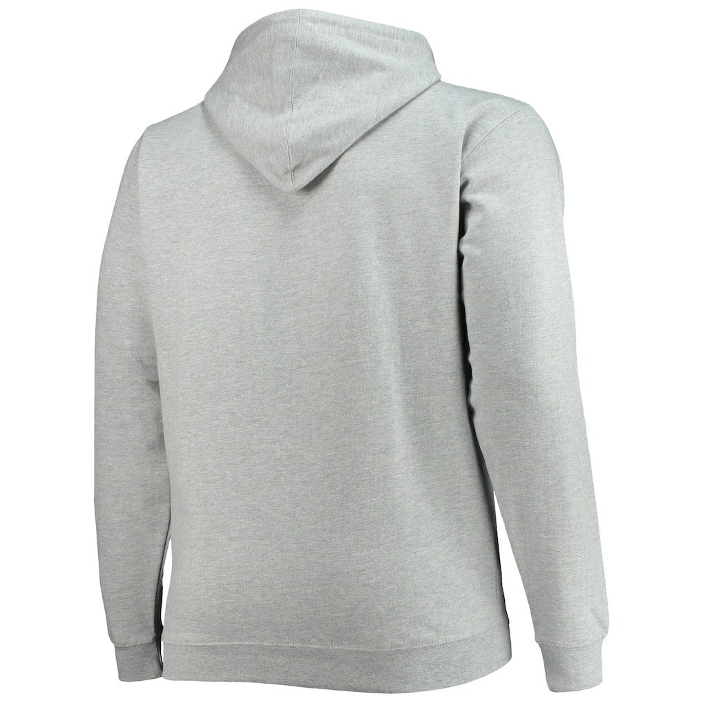 NBA - Atlanta Hawks Big & Tall Heart & Soul Pullover Hoodie - Heathered Gray