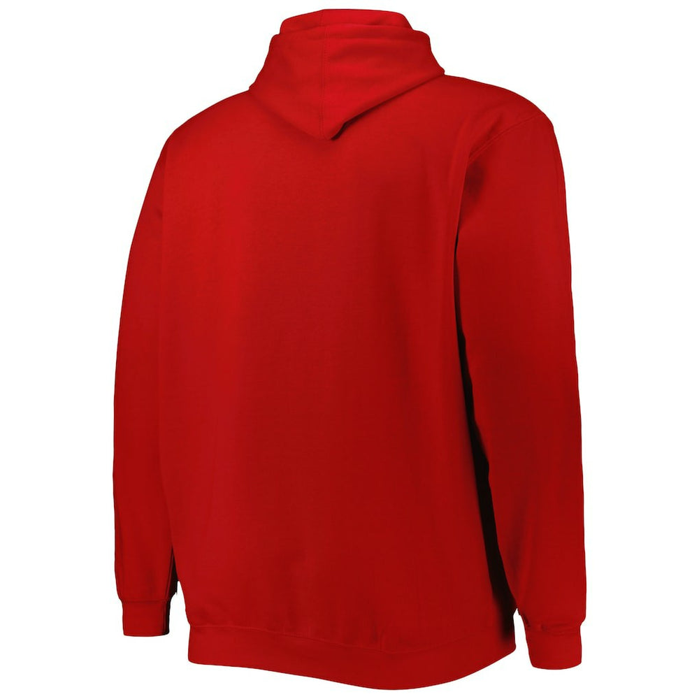 NBA - Atlanta Hawks Big & Tall Heart & Soul Pullover Hoodie - Red