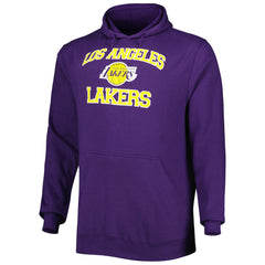 NBA - Los Angeles Lakers Big & Tall Heart & Soul Pullover Hoodie - Purple