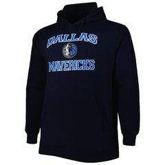 NBA - Dallas Mavericks Big & Tall Heart & Soul Pullover Hoodie - Navy