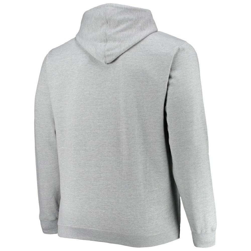 NBA - Brooklyn Nets Big & Tall Heart & Soul Pullover Hoodie - Heathered Gray