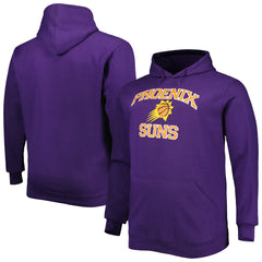 NBA - Phoenix Suns Big & Tall Heart & Soul Pullover Hoodie - Heathered Gray