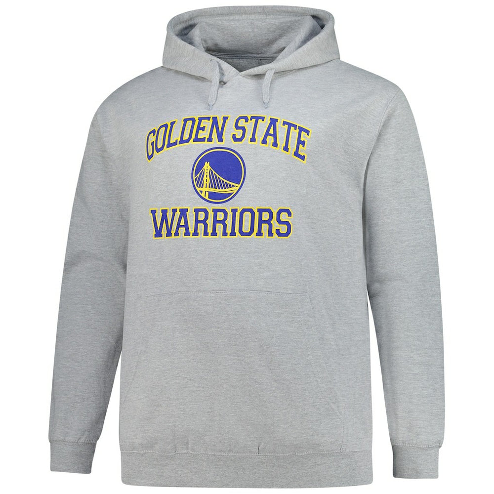 NBA - Golden State Warriors Big & Tall Heart & Soul Pullover Hoodie - Heathered Gray