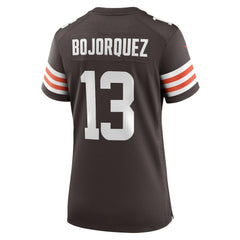 Corey Bojorquez Cleveland Browns Women's Game Jersey Brown - Nike