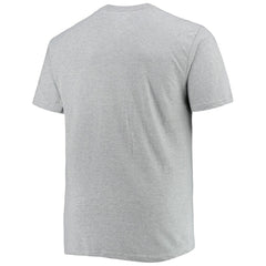 NBA - Philadelphia 76ers Big & Tall Heart & Soul T-Shirt - Heathered Gray