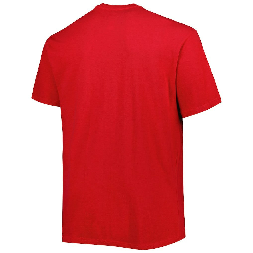 NBA - Philadelphia 76ers Big & Tall Heart & Soul T-Shirt - Red