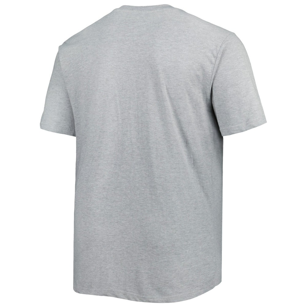 NBA - Milwaukee Bucks Big & Tall Heart & Soul T-Shirt - Heathered Gray
