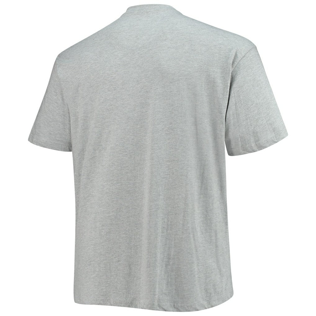 NBA - Atlanta Hawks Big & Tall Heart & Soul T-Shirt - Heathered Gray