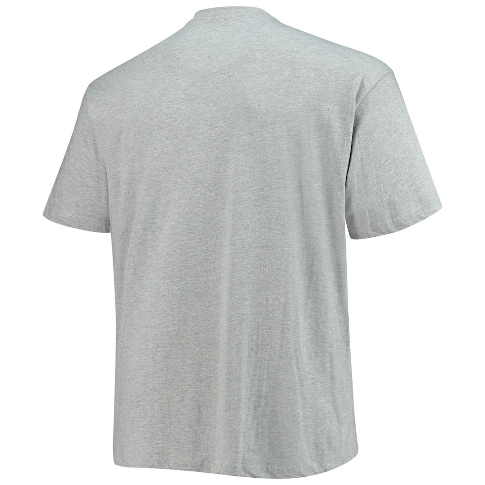 NBA - Atlanta Hawks Big & Tall Heart & Soul T-Shirt - Heathered Gray
