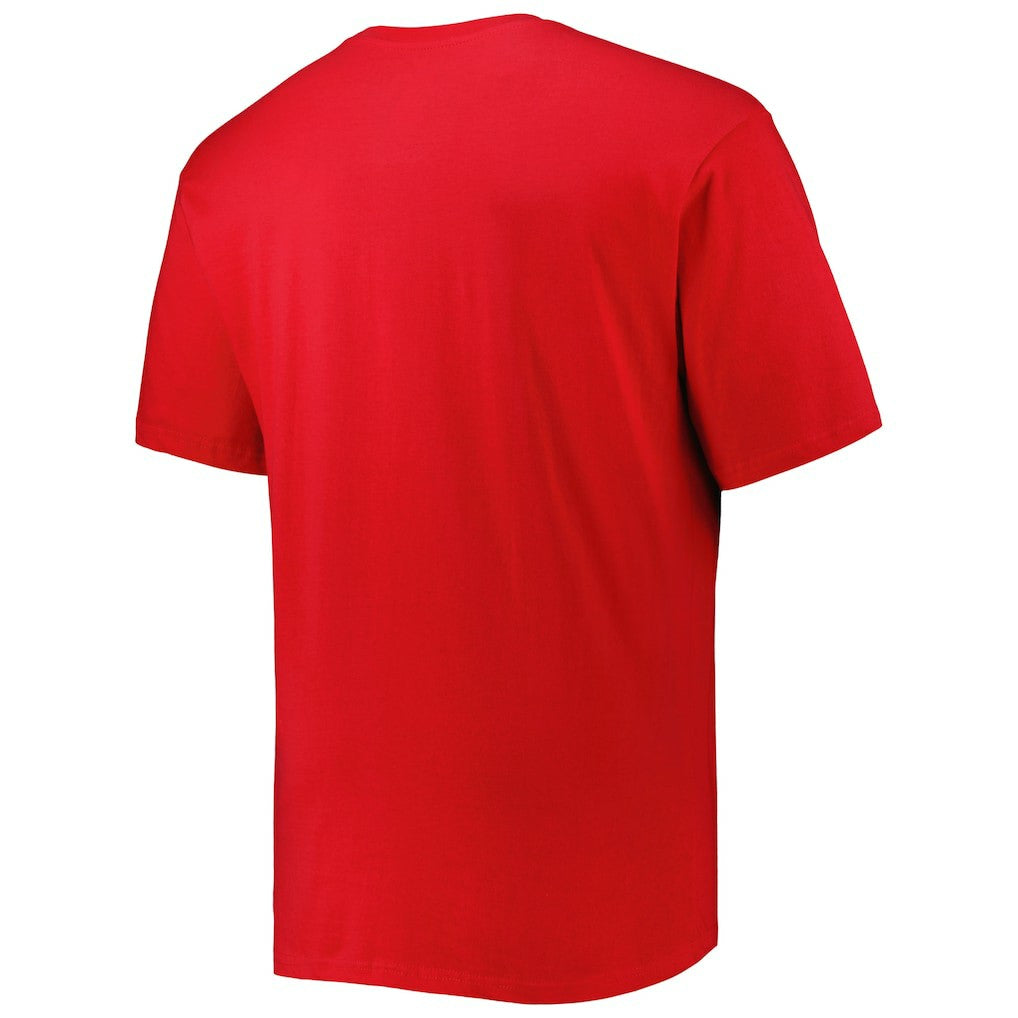 NBA - Atlanta Hawks Big & Tall Heart & Soul T-Shirt - Red