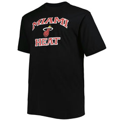 NBA - Miami Heat Big & Tall Heart & Soul T-Shirt - Black
