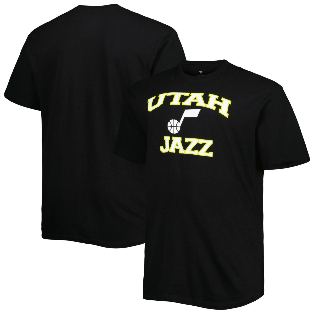 NBA - Utah Jazz Big & Tall Heart & Soul T-Shirt - Black