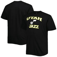 NBA - Utah Jazz Big & Tall Heart & Soul T-Shirt - Black