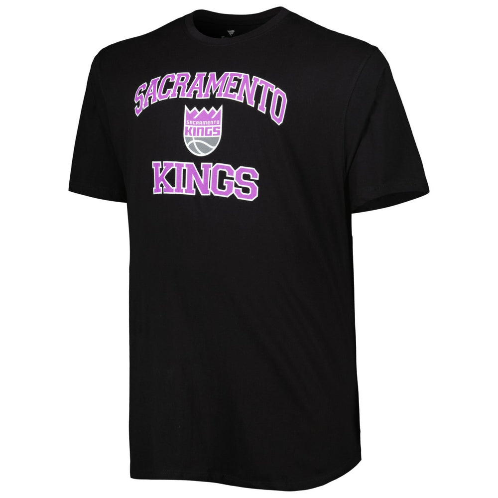 NBA - Sacramento Kings Big & Tall Heart & Soul T-Shirt - Black