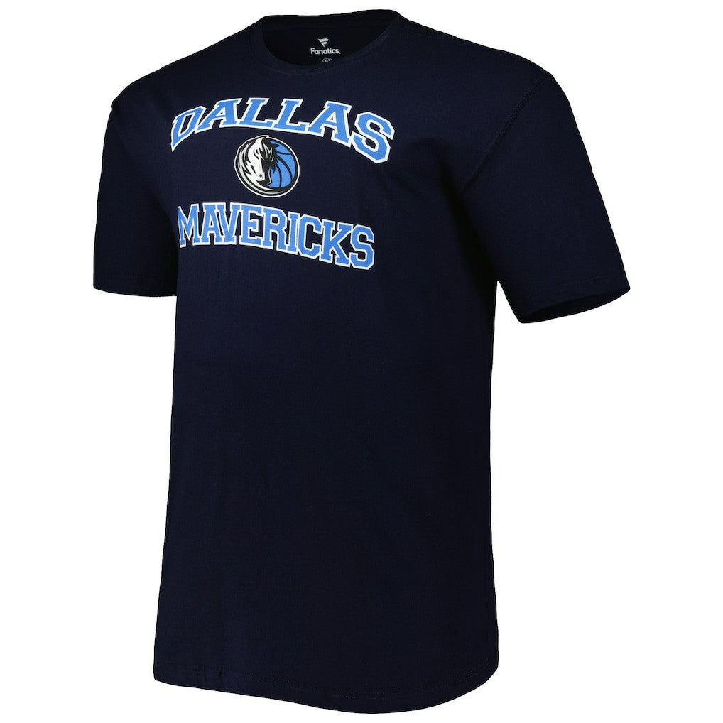 NBA - Dallas Mavericks Big & Tall Heart & Soul T-Shirt - Navy