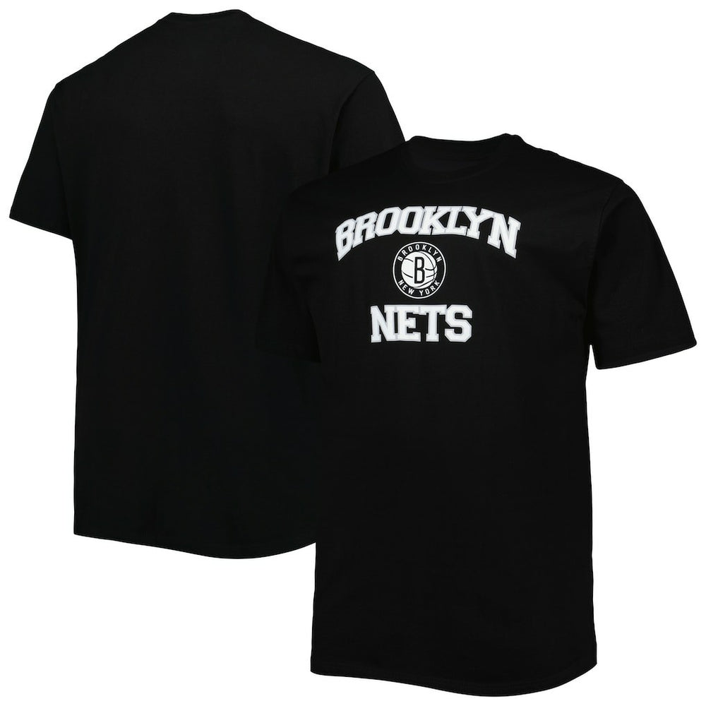 NBA - Brooklyn Nets Big & Tall Heart & Soul T-Shirt - Black