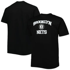 NBA - Brooklyn Nets Big & Tall Heart & Soul T-Shirt - Black